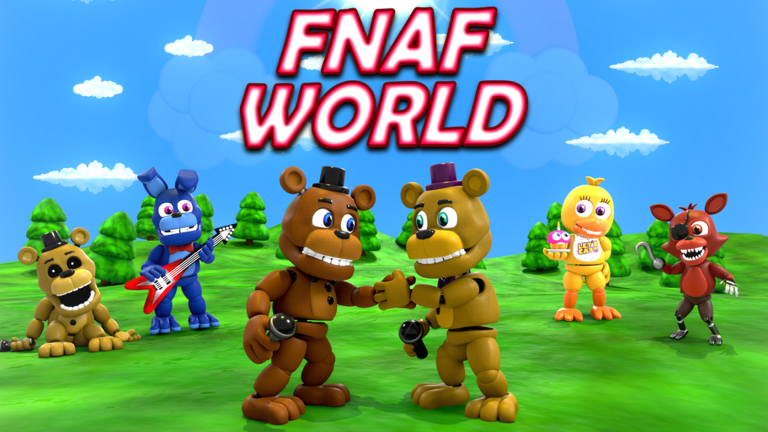 Roblox experience thumbnail for FNAF World Multiplayer